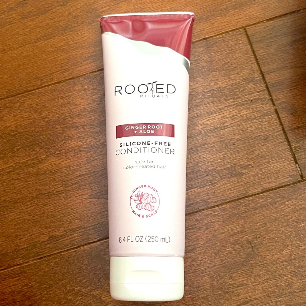 Rooted Rituals Silicone Free Conditioner with aloe and ginger NEW